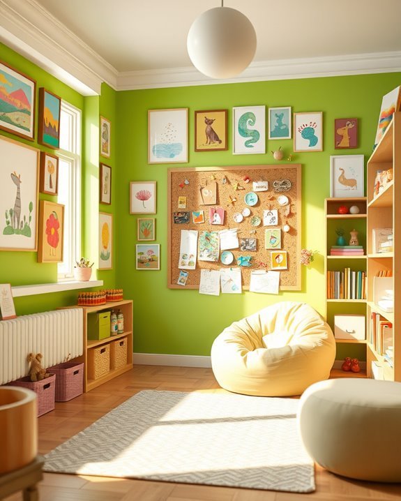 imaginative wall art displays