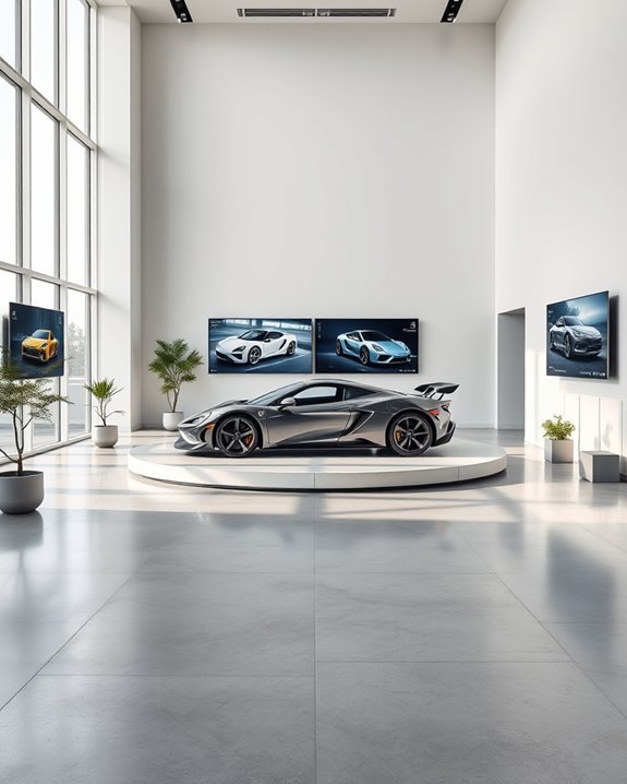 immersive car showroom experiences