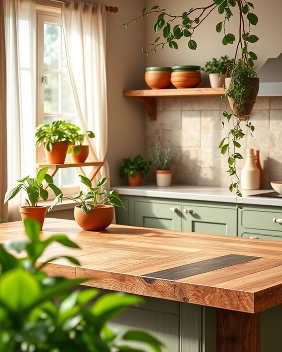 indoor gardening in kitchens