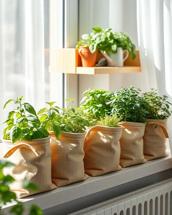 indoor plant cultivation setup