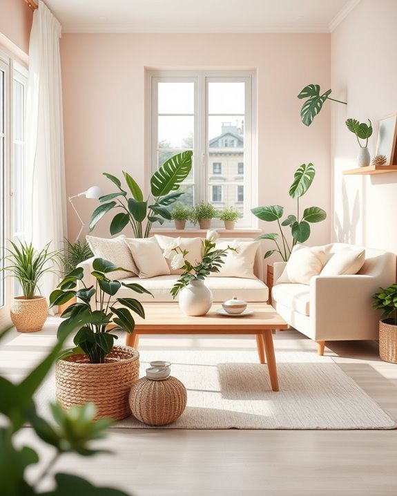 indoor plants enhance ambiance