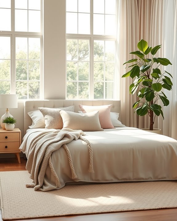 indoor plants enhance bedrooms