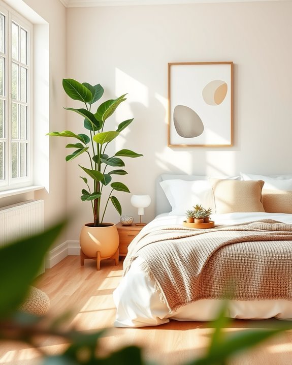 indoor plants enhance relaxation