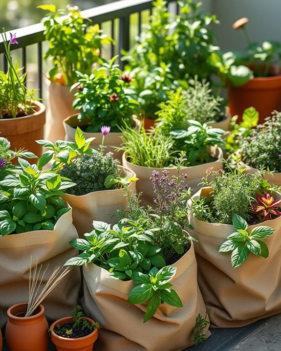 indoor spice garden bags