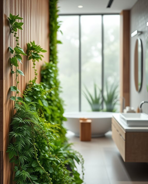 indoor vertical garden oasis