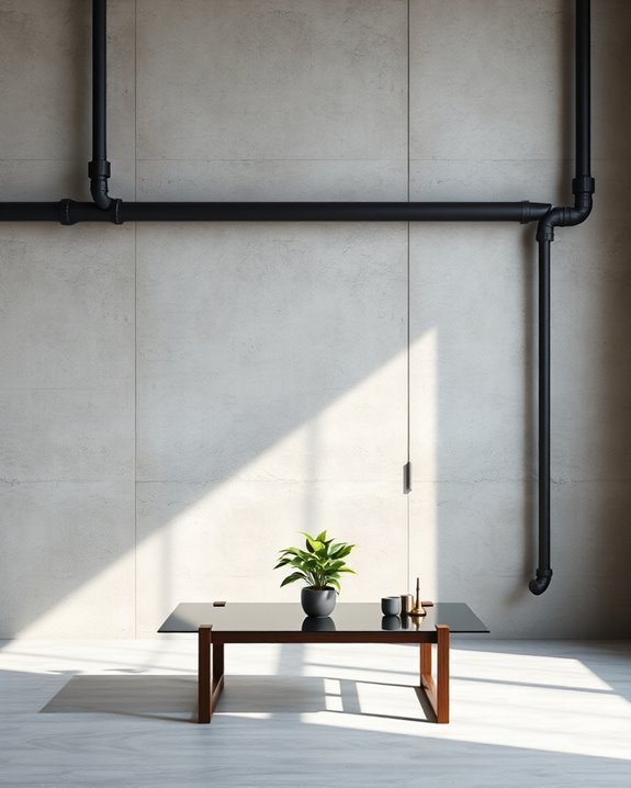 industrial chic with functionality