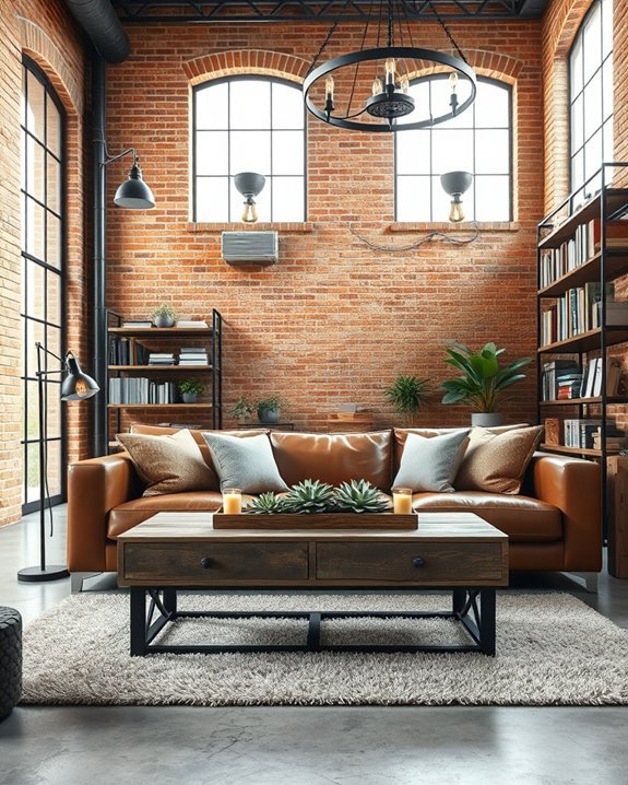 industrial cozy design blend