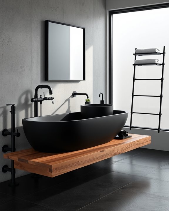 industrial elegance with pipes