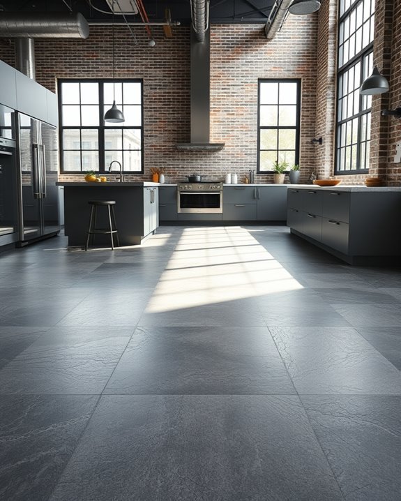 industrial grey tile elegance