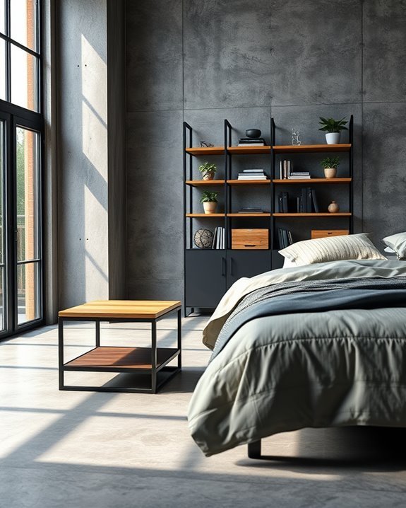 industrial style storage solutions
