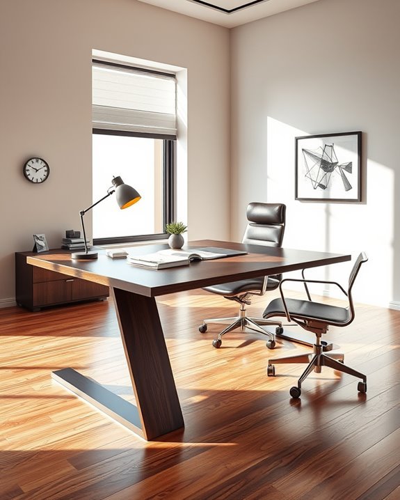 innovative angled workspace design
