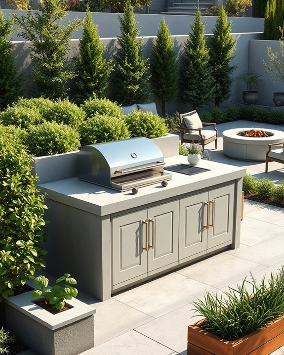 innovative dual level cooking station