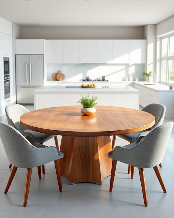 innovative round dining solutions