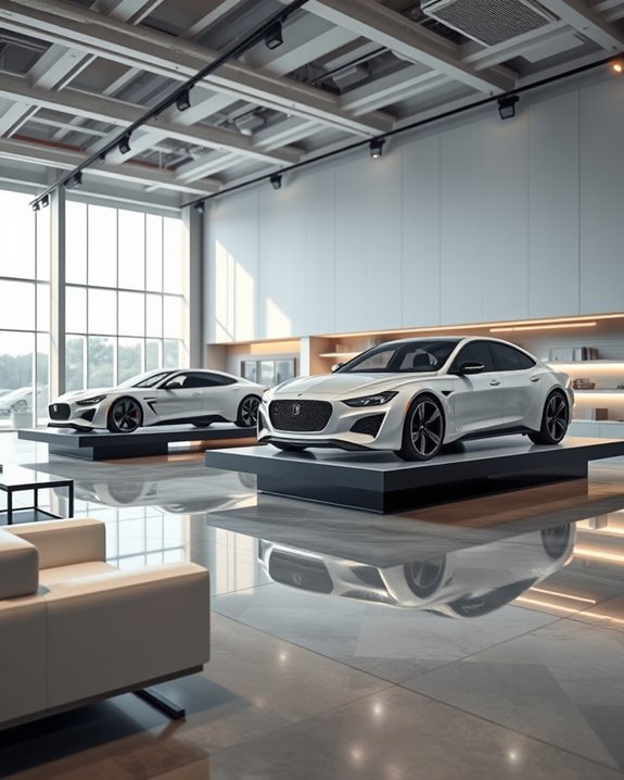 innovative vehicle showcase platforms