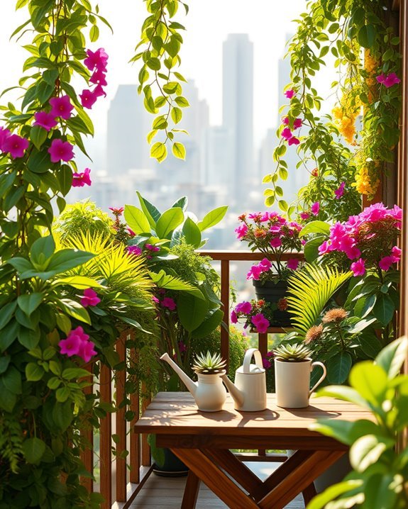inspiring balcony garden themes