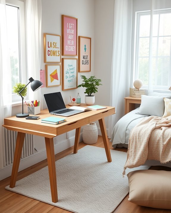 inspiring creative study space