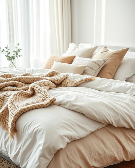 instagram worthy bed styling