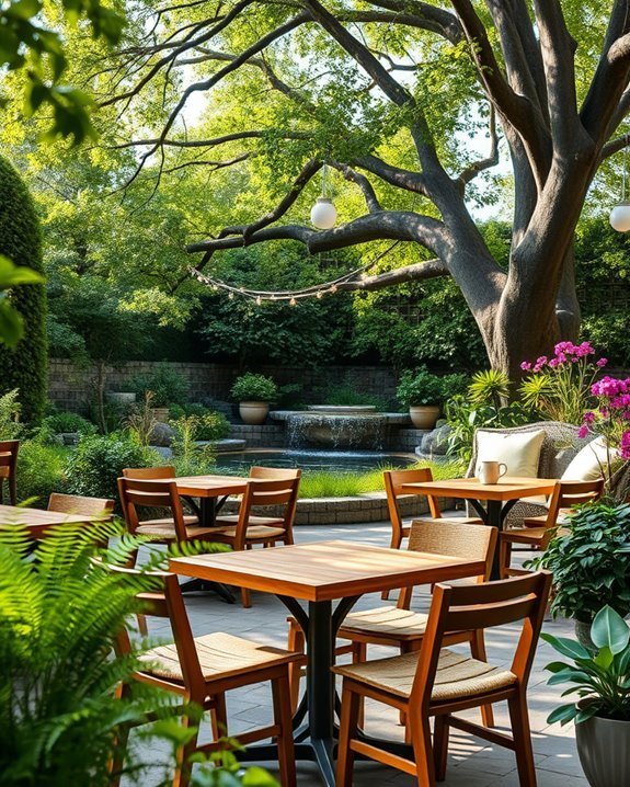 instagrammable cafe garden spots