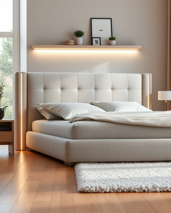 integrated ambient lighting features