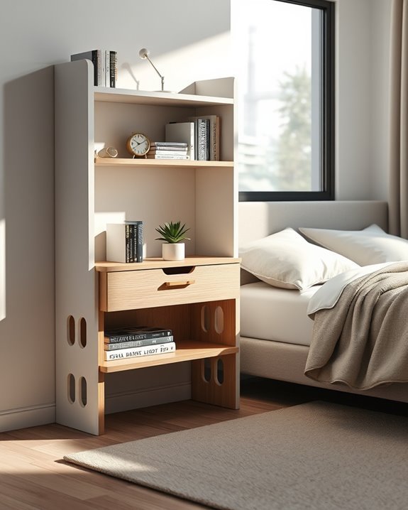 integrated bookshelf cabinets solution