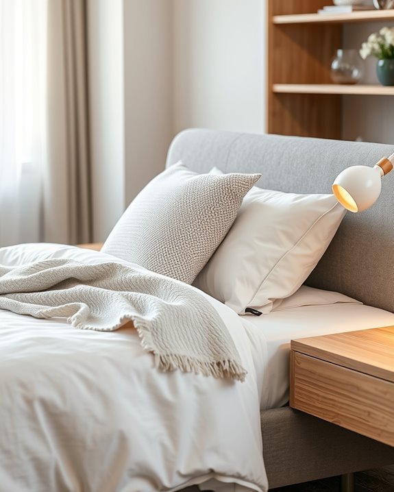 integrated lighting bedside convenience