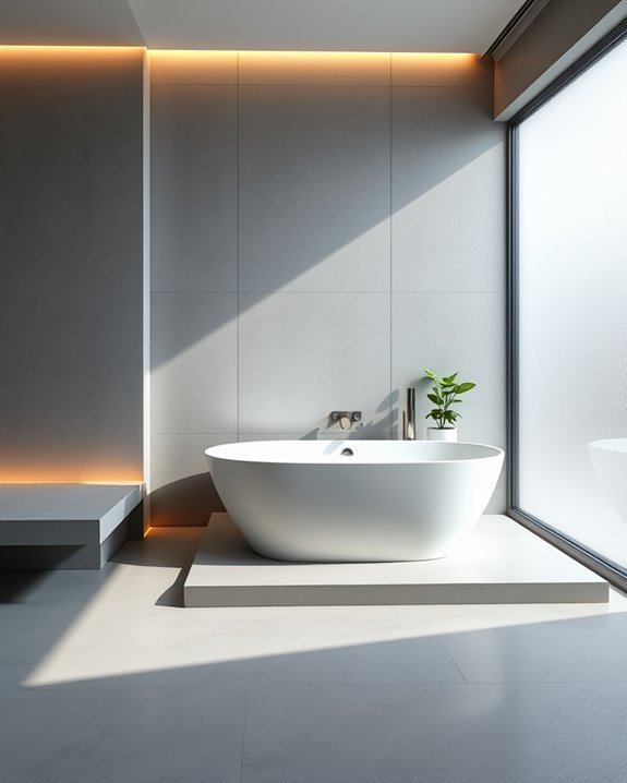 integrated lighting concrete panels