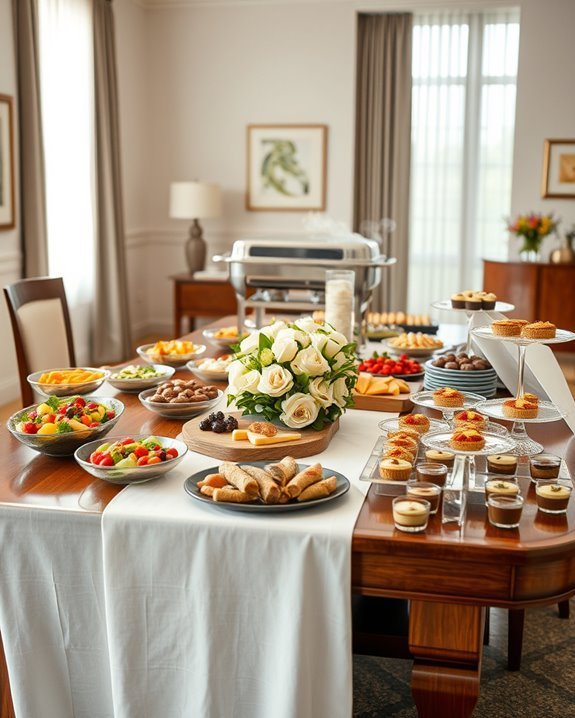 interactive buffet dining experience