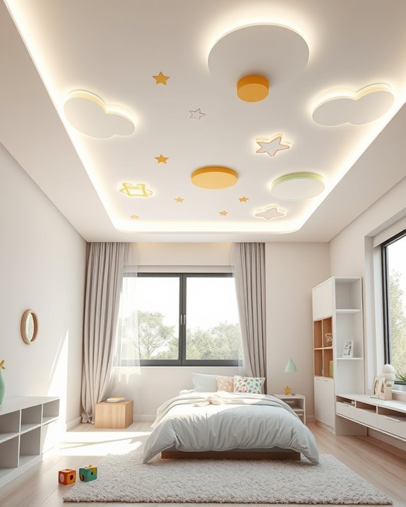 interactive ceiling play ideas