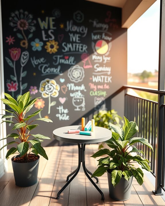 interactive chalkboard creativity