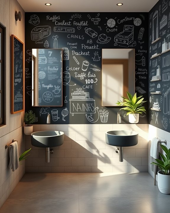 interactive chalkboard creativity