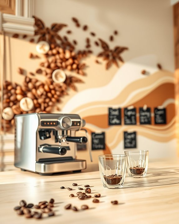 interactive coffee art experiences