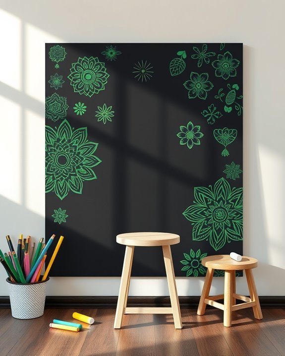 interactive customizable wall art