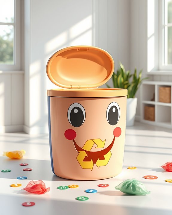 interactive waste disposal fun