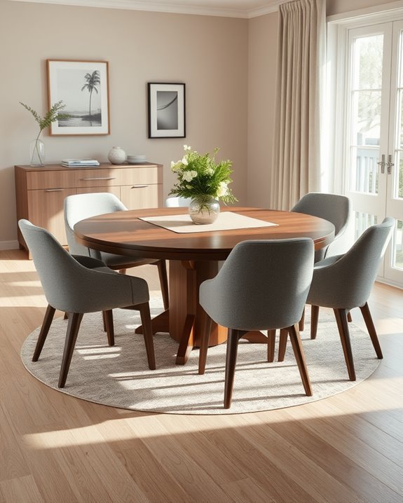 intimate circular dining experience