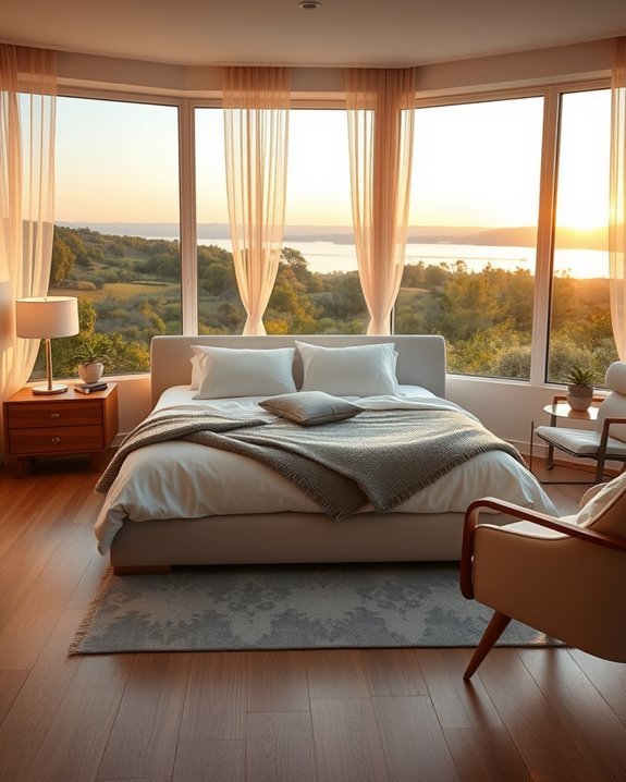intimate outdoor romantic views