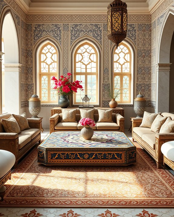 intricate mosaic tile artistry