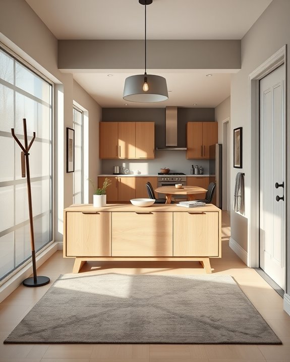 inviting and functional entryway design