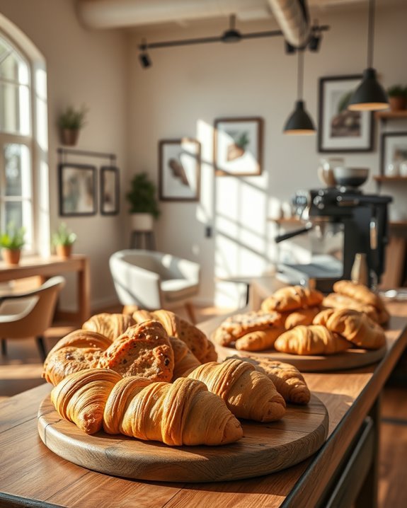 inviting aromas of baked goods