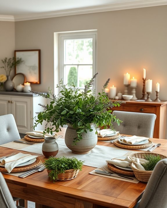 inviting aromatic dining experience