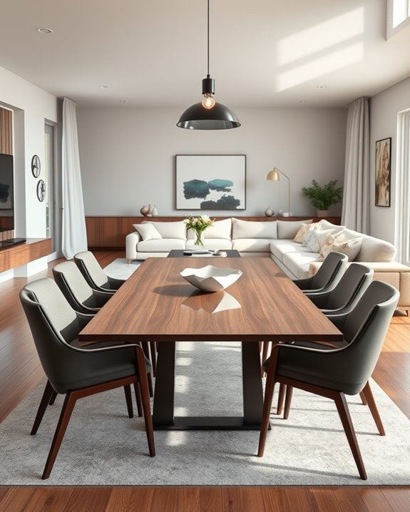 inviting atmosphere for gatherings