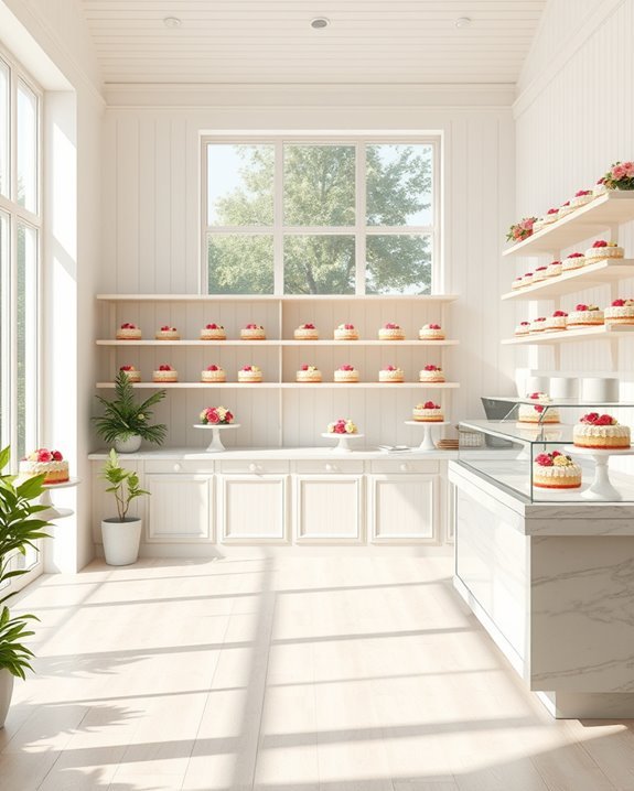 inviting bright airy atmosphere