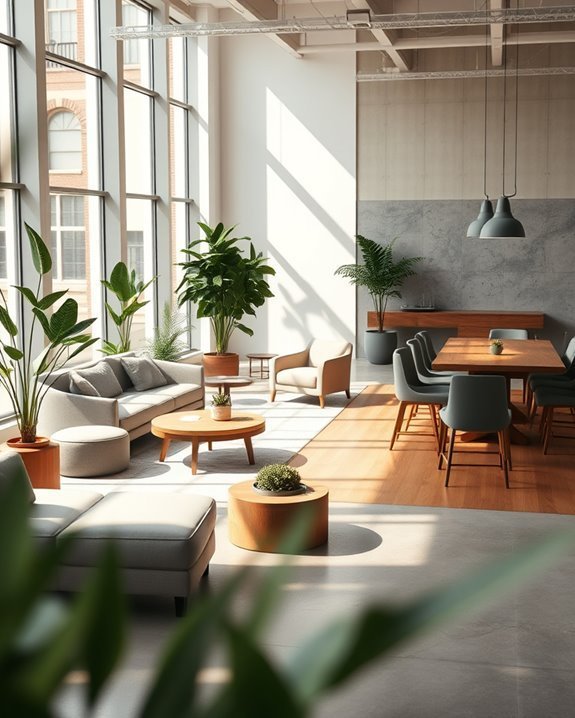 inviting collaborative community spaces