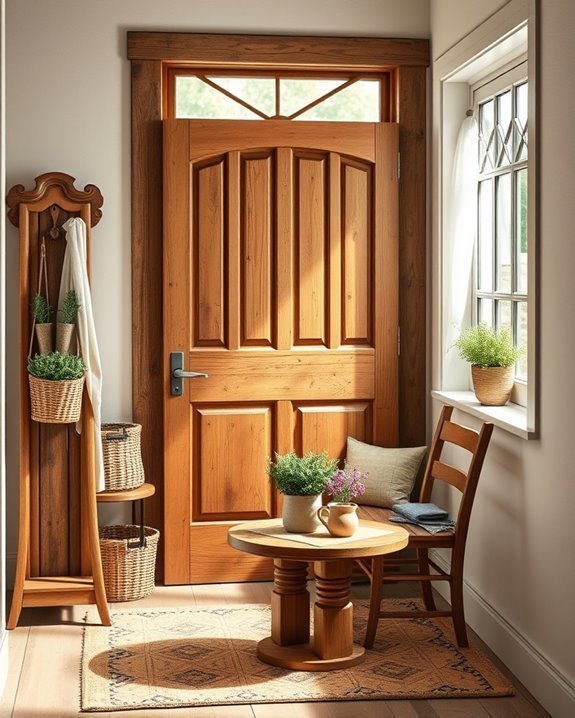 inviting cozy entryway decor