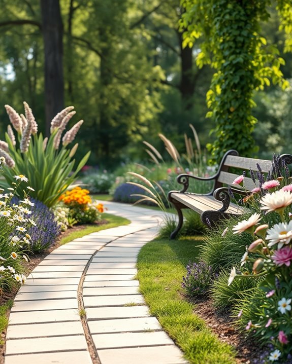 inviting garden pathway design