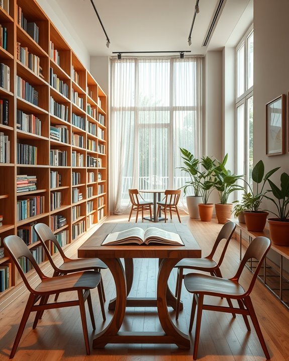inviting open bookshelf designs