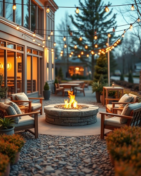 inviting outdoor fire gatherings