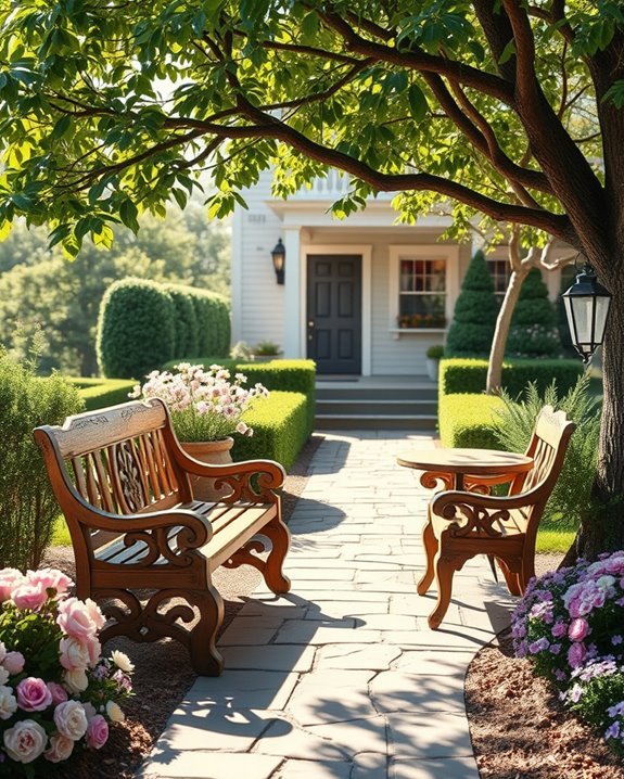inviting outdoor seating arrangements