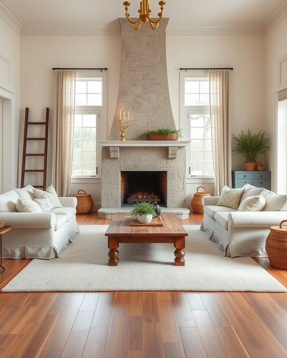 inviting rustic farmhouse decor