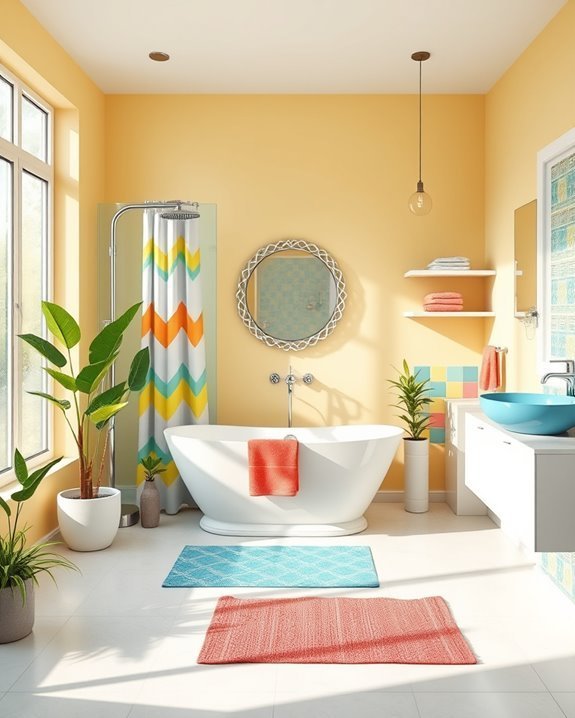 joyful bathroom design elements