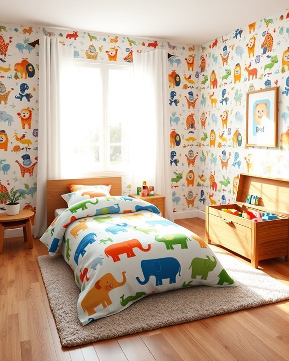 jungle inspired playful decor